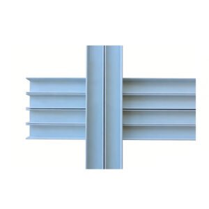 near elliptical pull rod clamp